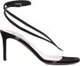 Aquazzura Elegant Illusions Plexi High Heel Sandalen Black Dames - Thumbnail 1
