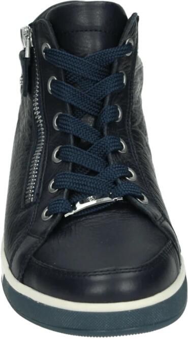 Ara 1244499~~~~~~~~~~~~~~~~~~~~~~~ Hoge sneakersVeterlaarzenDames veterschoenenDames sneakersHalf-hoge schoenen Blauw - Foto 3