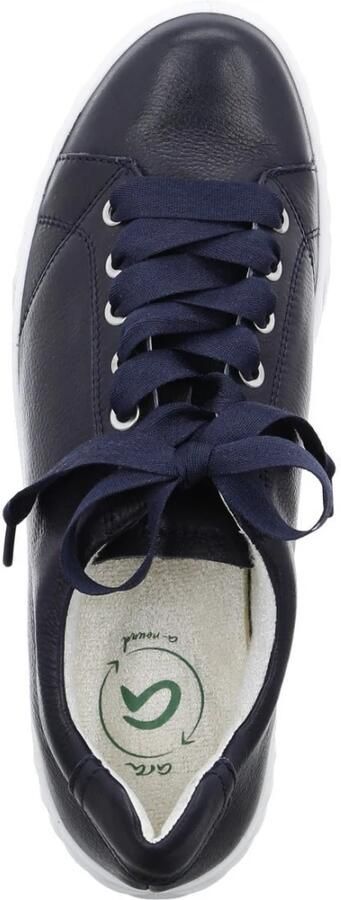 Ara Blauwe Wijde Pasvorm Dames Sneaker - Foto 4