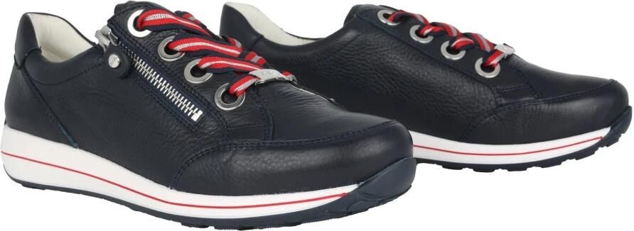 Ara Blauwe Wijde Pasvorm Dames Sneaker - Foto 2