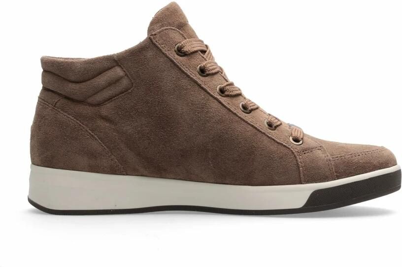 Ara 1224808~~~~~~~~~~~~~~~~~~~~~~~ Hoge sneakersVeterlaarzenDames veterschoenenDames sneakersHalf-hoge schoenen Taupe - Foto 4