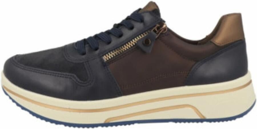 Ara Sneakers Sapporo vrijetijdsschoen lage schoen veterschoen in comfortwijdte h = zeer breed