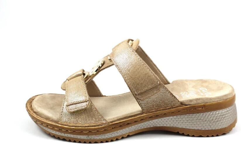 Ara Slippers Hawaï sleehak zomerschoen pantoffels met klittenband - Foto 4