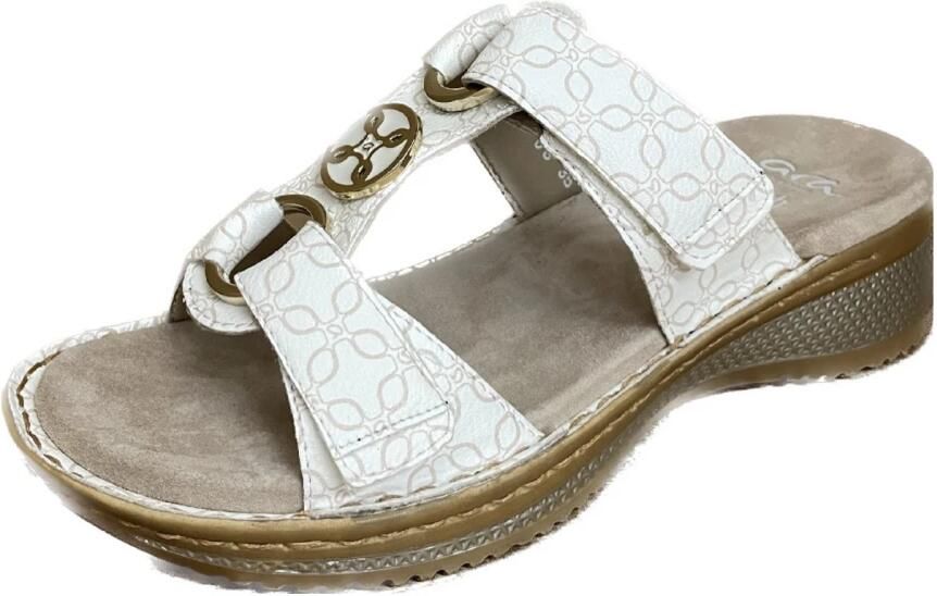 Ara Slippers Hawaï met klittenbandsluiting - Foto 5