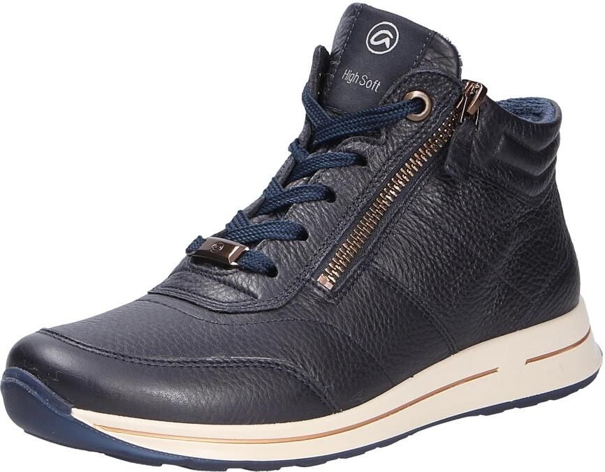 Ara Hoge veterschoenen OSAKA met rits aan beide zijden g-breedte