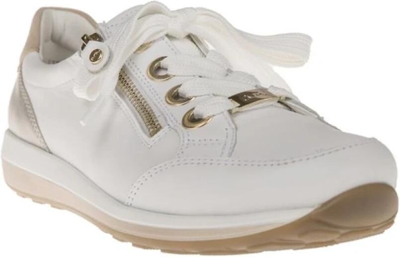 Ara 1234587~~~~~~~~~~~~~~~~~~~~~~~ Lage sneakers Dames sneakers Wit beige - Foto 3