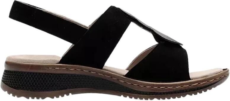 Ara Zwarte Suède Sandaal Zomerstijl - Foto 3