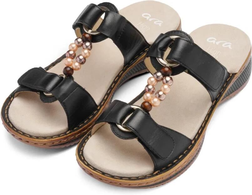 Ara Sandalen met sleehak Hawaii