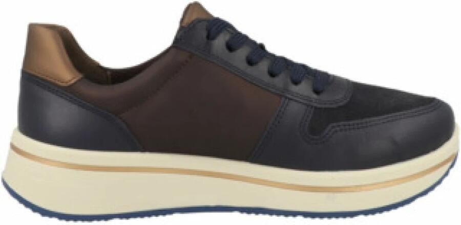 Ara Sneakers Sapporo vrijetijdsschoen lage schoen veterschoen in comfortwijdte h = zeer breed