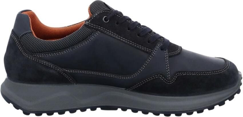 Ara Blauwe moderne sneaker voor vrouwen
