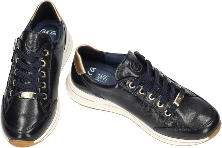 Ara -Dames blauw donker sneakers - Foto 4