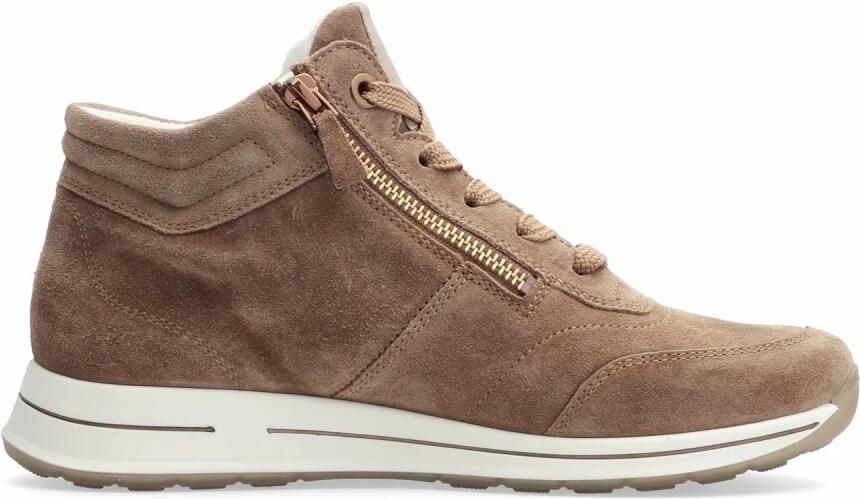 Ara 1224808~~~~~~~~~~~~~~~~~~~~~~~ Hoge sneakersVeterlaarzenDames veterschoenenDames sneakersHalf-hoge schoenen Taupe - Foto 6