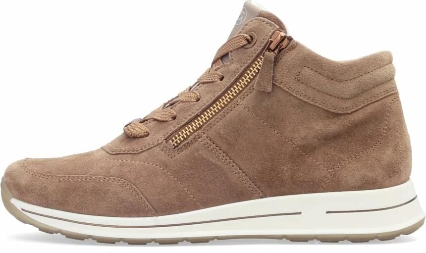 Ara 1224808~~~~~~~~~~~~~~~~~~~~~~~ Hoge sneakersVeterlaarzenDames veterschoenenDames sneakersHalf-hoge schoenen Taupe - Foto 5