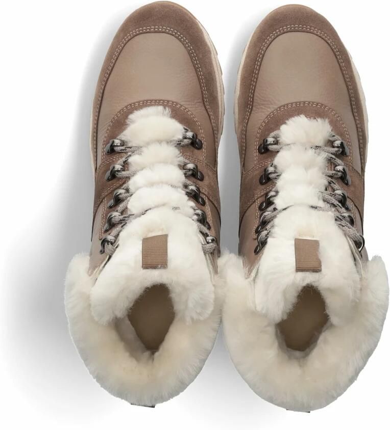 Ara Dames veterlaarzen in effen kleuren