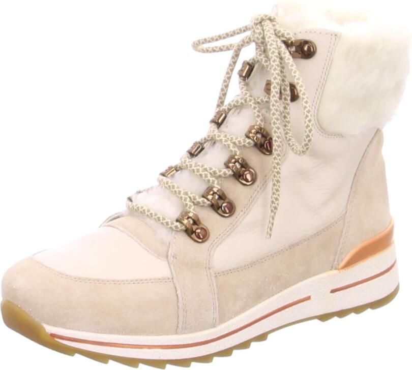 Ara 1224599 Volwassenen VeterlaarzenHalf-hoge schoenen Wit beige - Foto 3