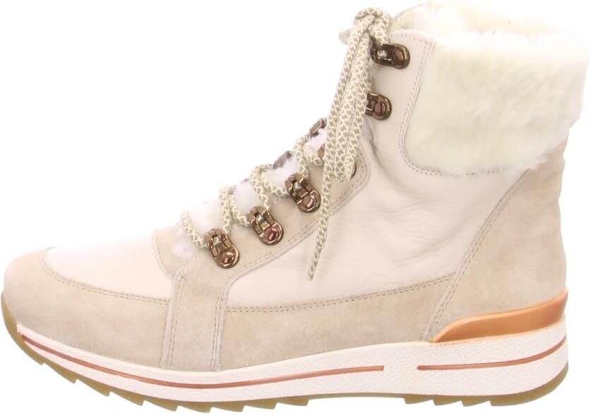 Ara 1224599 Volwassenen VeterlaarzenHalf-hoge schoenen Wit beige - Foto 4
