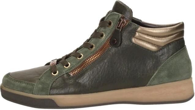 Ara Rom-ST-High-Soft Veterschoenen Hoog groen