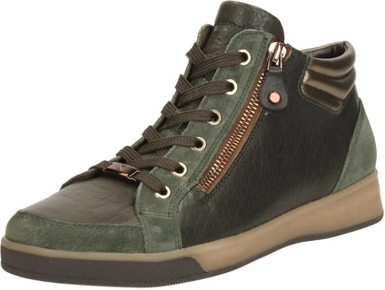 Ara Rom-ST-High-Soft Veterschoenen Hoog groen - Foto 2