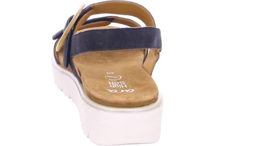 Ara Sandalen Bilbao Wig sandalen plateau sandalen met klittenbandsluitingen G-wijdte - Foto 18