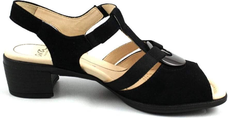 Ara Sandaaltjes Lugano zomerschoen sandaal blokhak in schoenwijdte h (=zeer wijd) - Foto 3