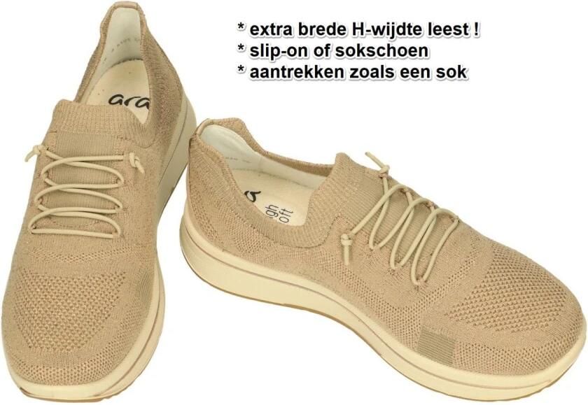 Ara -Dames beige ballerina's & mocassins - Foto 2
