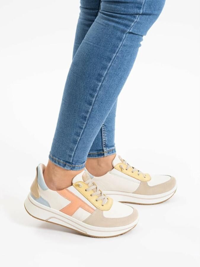 Ara Slip-on sneakers Sapporo vrijetijdsschoen veterschoen met frotté voering h-breedte - Foto 5