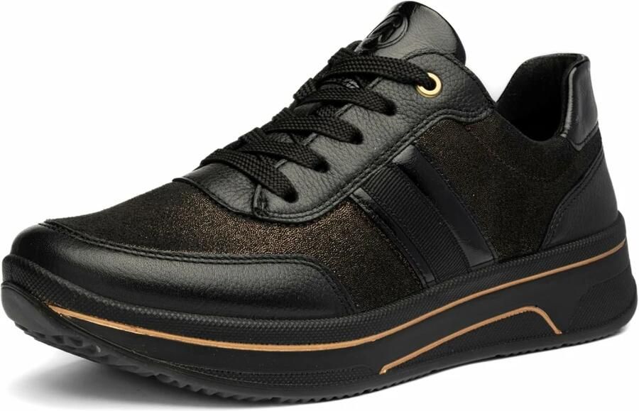 Ara Sneakers GAUCHO CALF NERO - Foto 4
