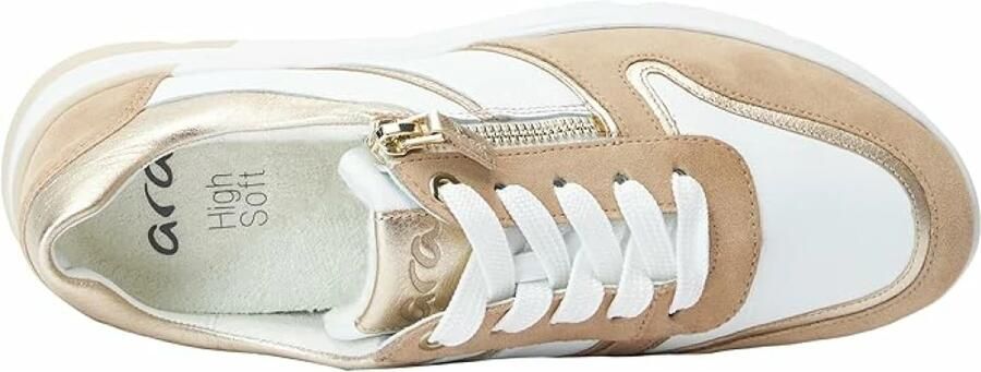 Ara Gouden Accent Bamboe Voering Sneaker Multicolor Dames - Foto 8