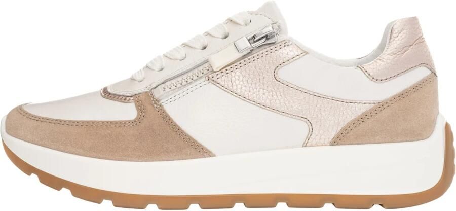Ara New York dames sneaker Beige wit