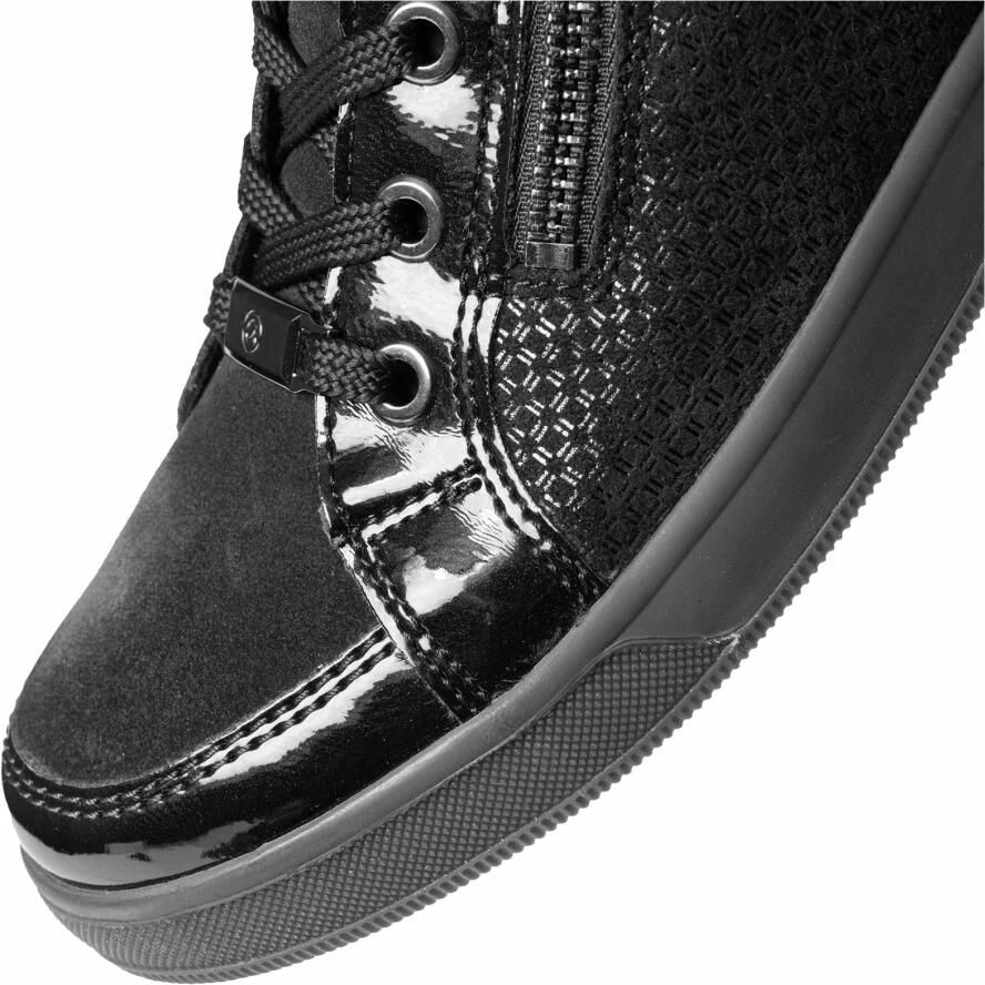 Ara 1224499 Hoge sneakersVeterbootsDames veterschoenenDames sneakersHalf-hoge schoenen Zwart - Foto 3