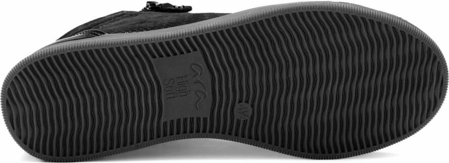 Ara 1224499 OM-ST-HIGH-SOFT Hoge sneakers Veterboots Dames veterschoenen Dames sneakersHalf-hoge schoenen Zwart - Foto 12