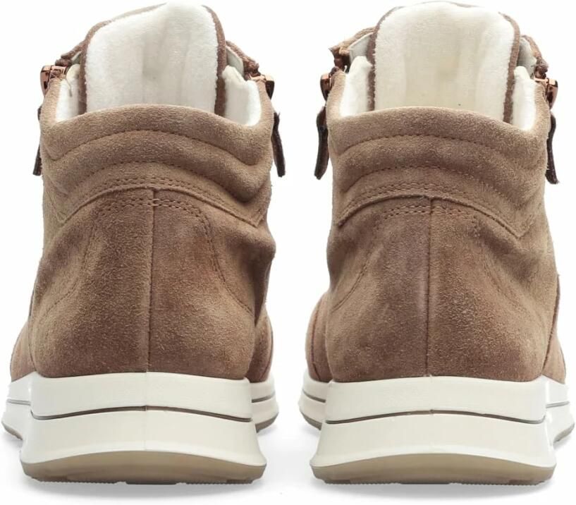 Ara 1224808~~~~~~~~~~~~~~~~~~~~~~~ Hoge sneakers Veterlaarzen Dames veterschoenen Dames sneakersHalf-hoge schoenen Taupe - Foto 5