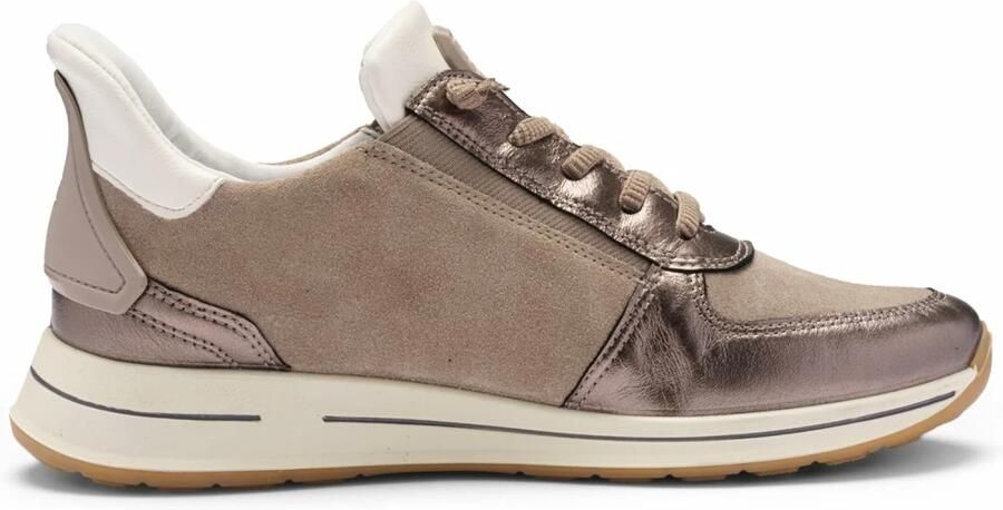 ARA Sneakers laag rose-goud poederroze wit