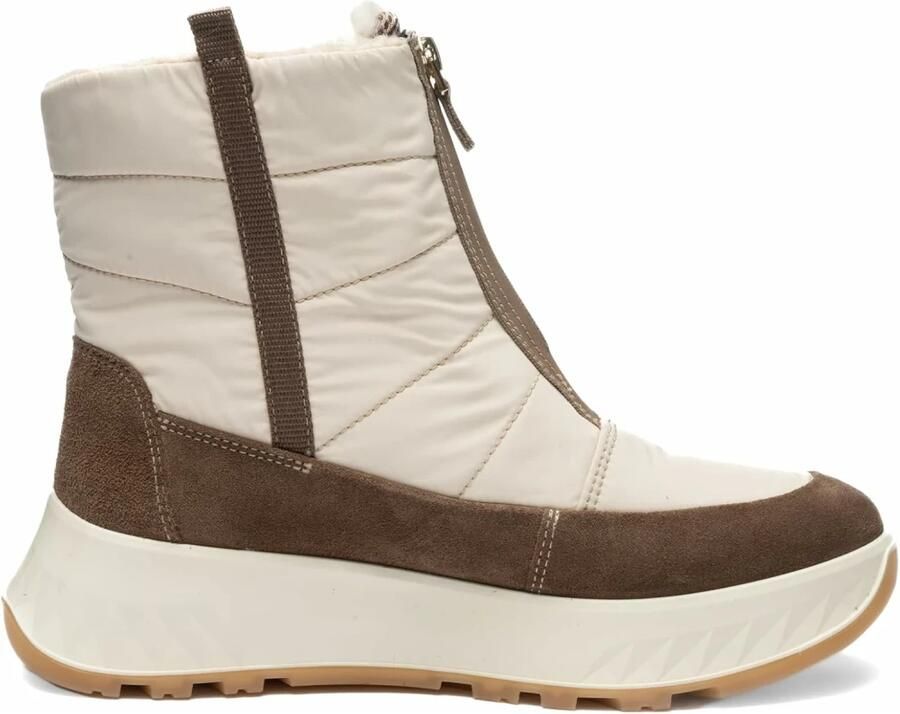 ARA Snowboots lichtbeige chocoladebruin