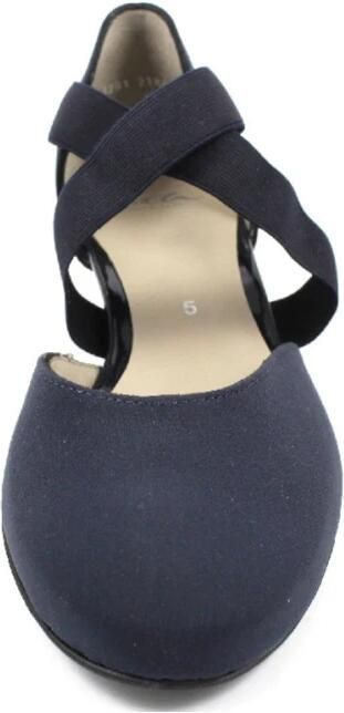 Ara Gesppumps Toulouse avondschoen feestelijke schoen trechterhak met elastische bandjes - Foto 4