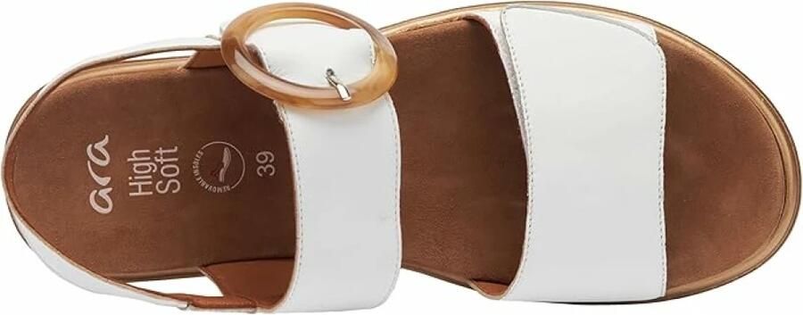 Ara Plateausandaaltjes Bilbao zomerschoen sandaal plateauhak met verwijderbaar voetbed - Foto 4