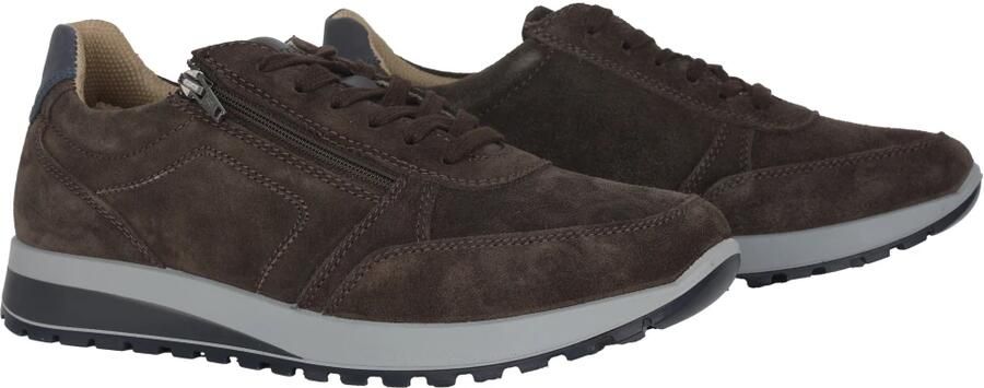 Ara Wijde pasvorm veter-zip sneaker Bruin - Foto 2