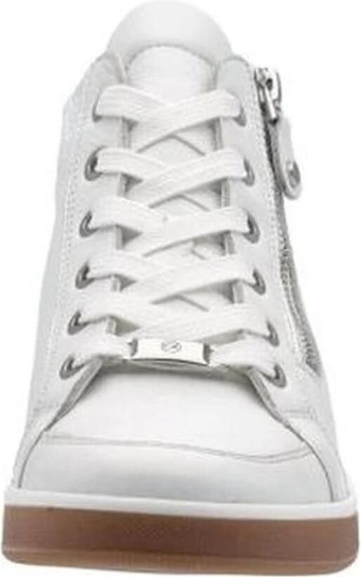 Ara 1244499~~~~~~~~~~~~~~~~~~~~~~~ Hoge sneakersVeterlaarzen s veterschoenen s sneakersHalf-hoge schoenen Wit beige - Foto 2