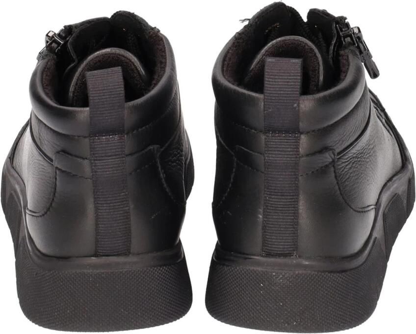 Ara 1224453 Hoge sneakersVeterlaarzenDames veterschoenenDames sneakersHalf-hoge schoenen Zwart