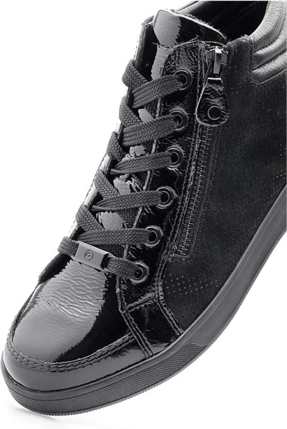Ara 1244499 Volwassenen Veterlaarzen Hoge sneakers Dames veterschoenenHalf-hoge schoenen Zwart - Foto 4