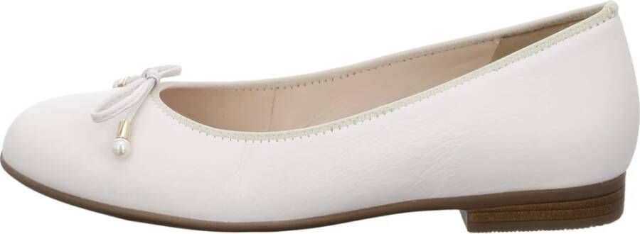 Ara Ballerina Sardinia Stijlvol en Comfortabel White Dames