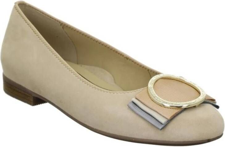 Ara 1241309 Volwassenen Ballerinaschoenen Kleur: Wit beige