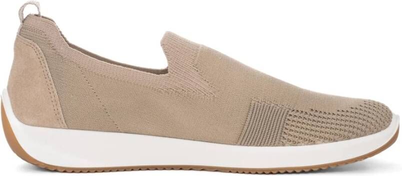 Ara Beige Dames Loafer Lichtgewicht Stijl