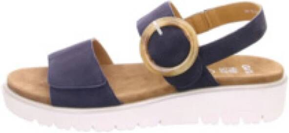 ara Beige Platte Sandalen