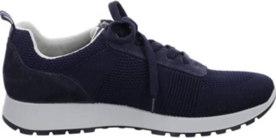Ara Blauwe damessneaker comfortabel en stijlvol