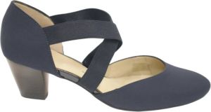 Ara Blauwe Pumps met Elastische X-Riem Blauw Dames