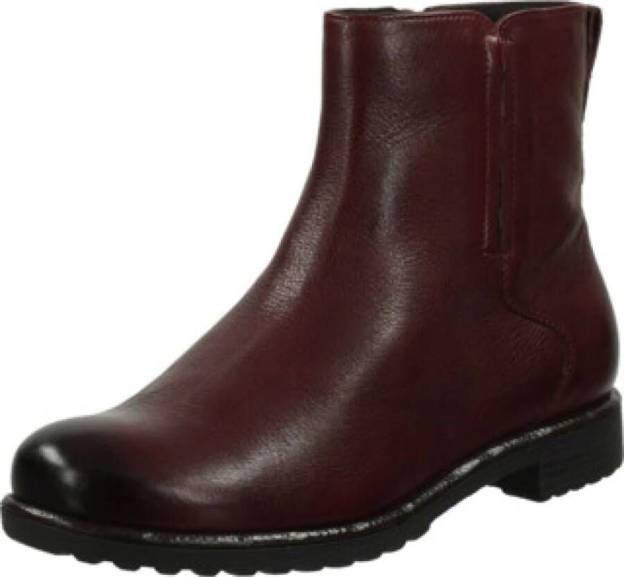 Ara Bordeaux Enkellaars Red Dames