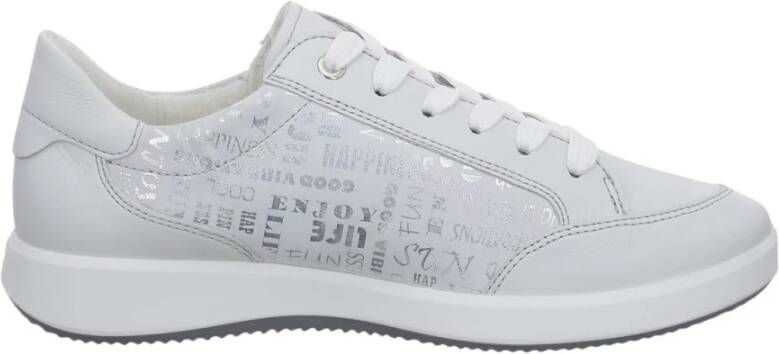 Ara Sneakers Roma met high soft voetbed vrijetijdsschoen lage schoen veterschoen