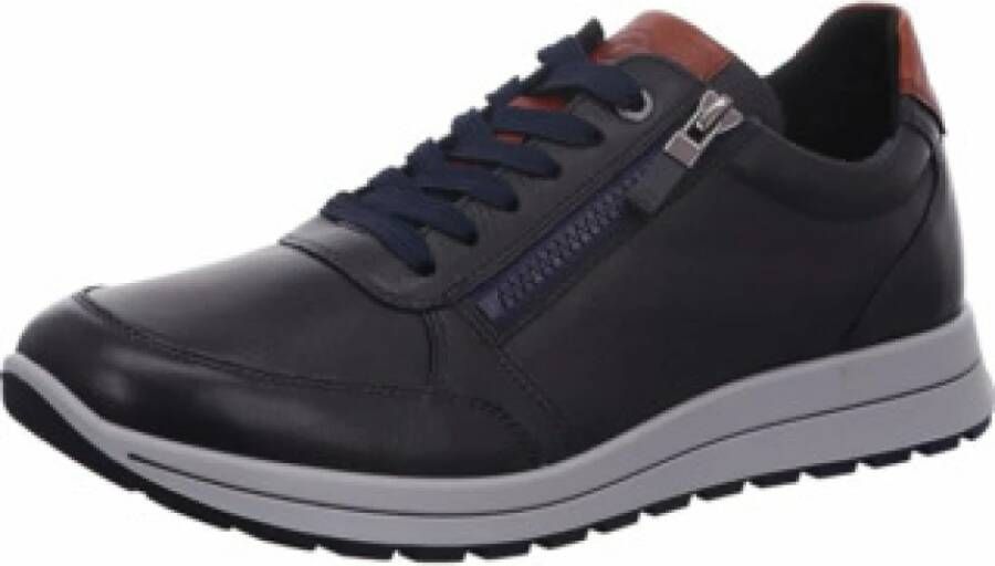 Ara Blauwe Rits Sneakers Comfortabel Stijlvol