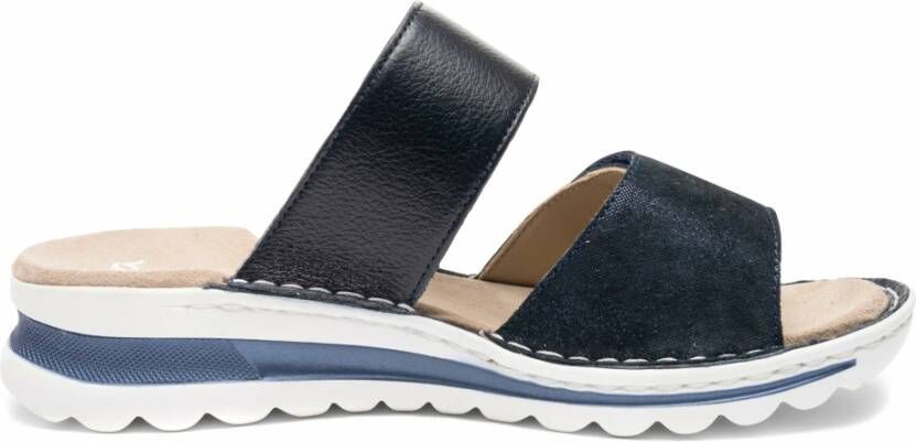 Ara Wijde Pasvorm Dames Sneaker Zwart